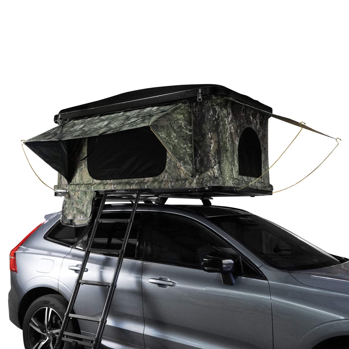 Tenda de teto para carro - camuflagem
