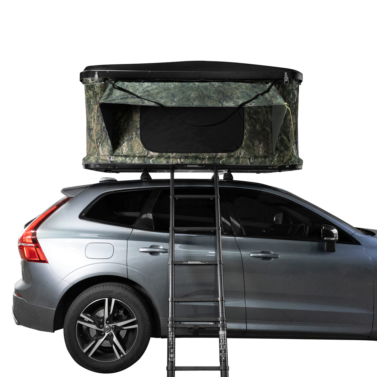 Tenda de teto para carro - camuflagem