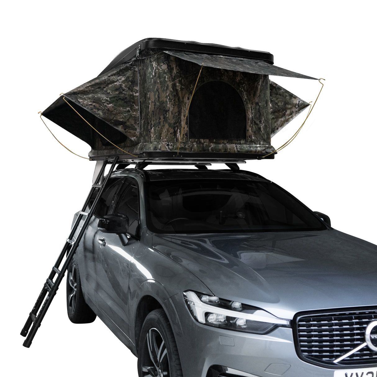 Tenda de teto para carro - camuflagem