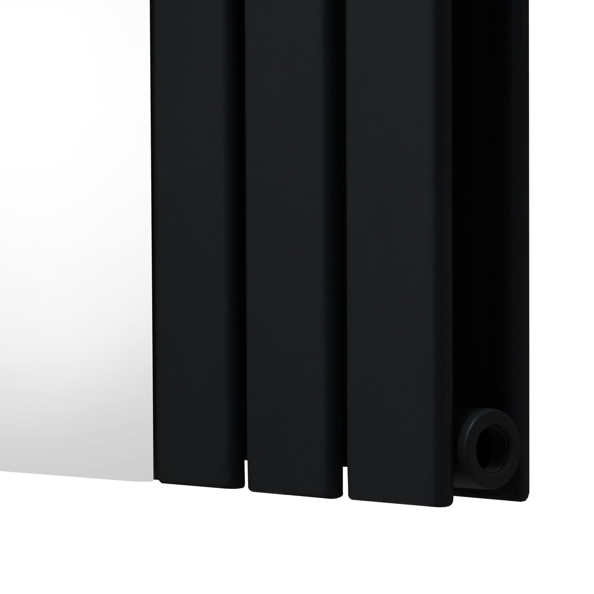 Radiador Plano com Espelho - 1800 mm x 565 mm - Preto