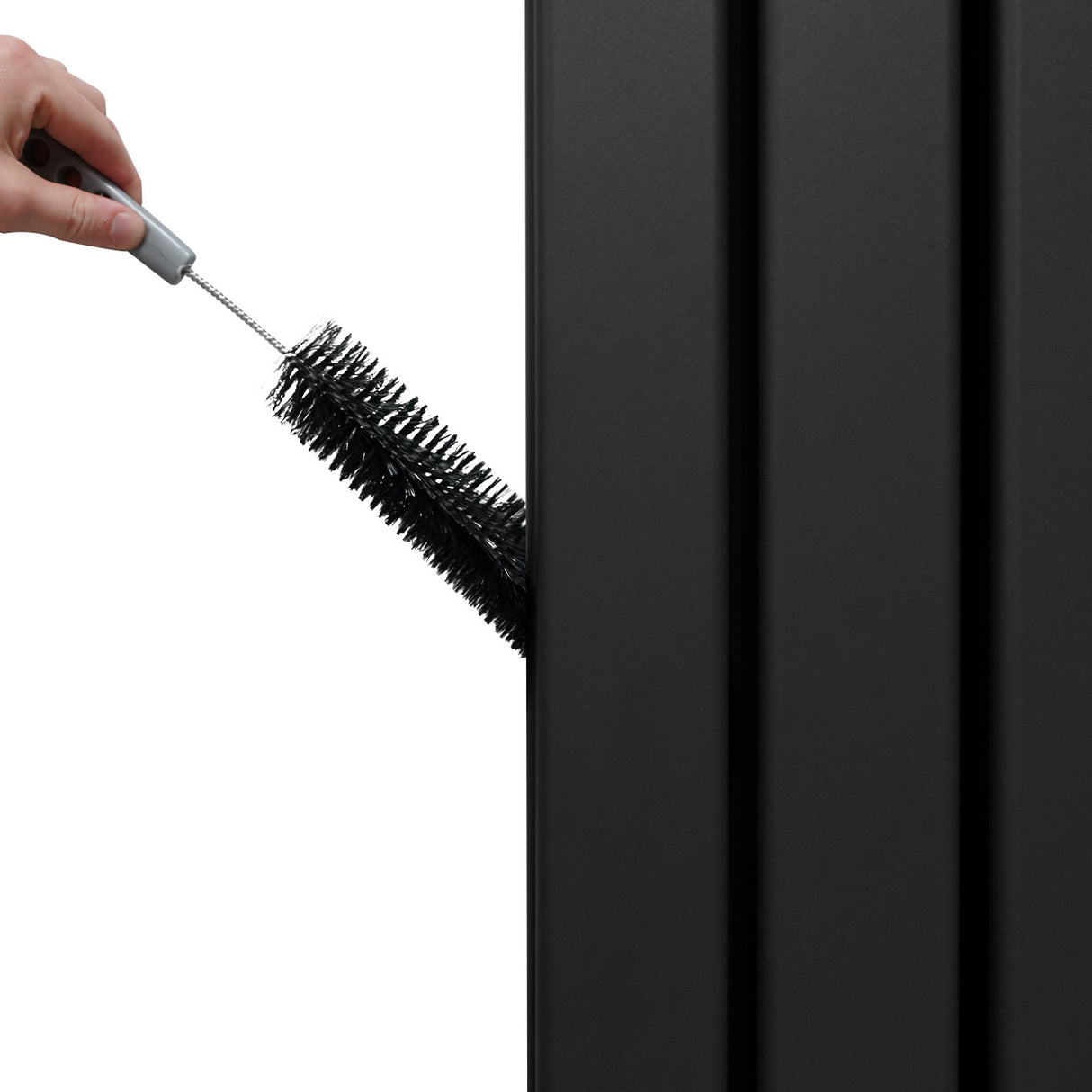 Radiador Plano com Espelho - 1800 mm x 565 mm - Preto