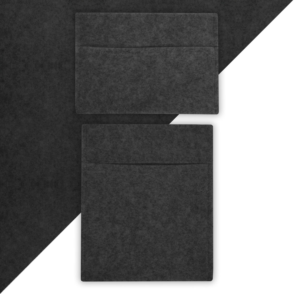 Forro de carpete e bolsas de armazenamento para van - Cinza antracite