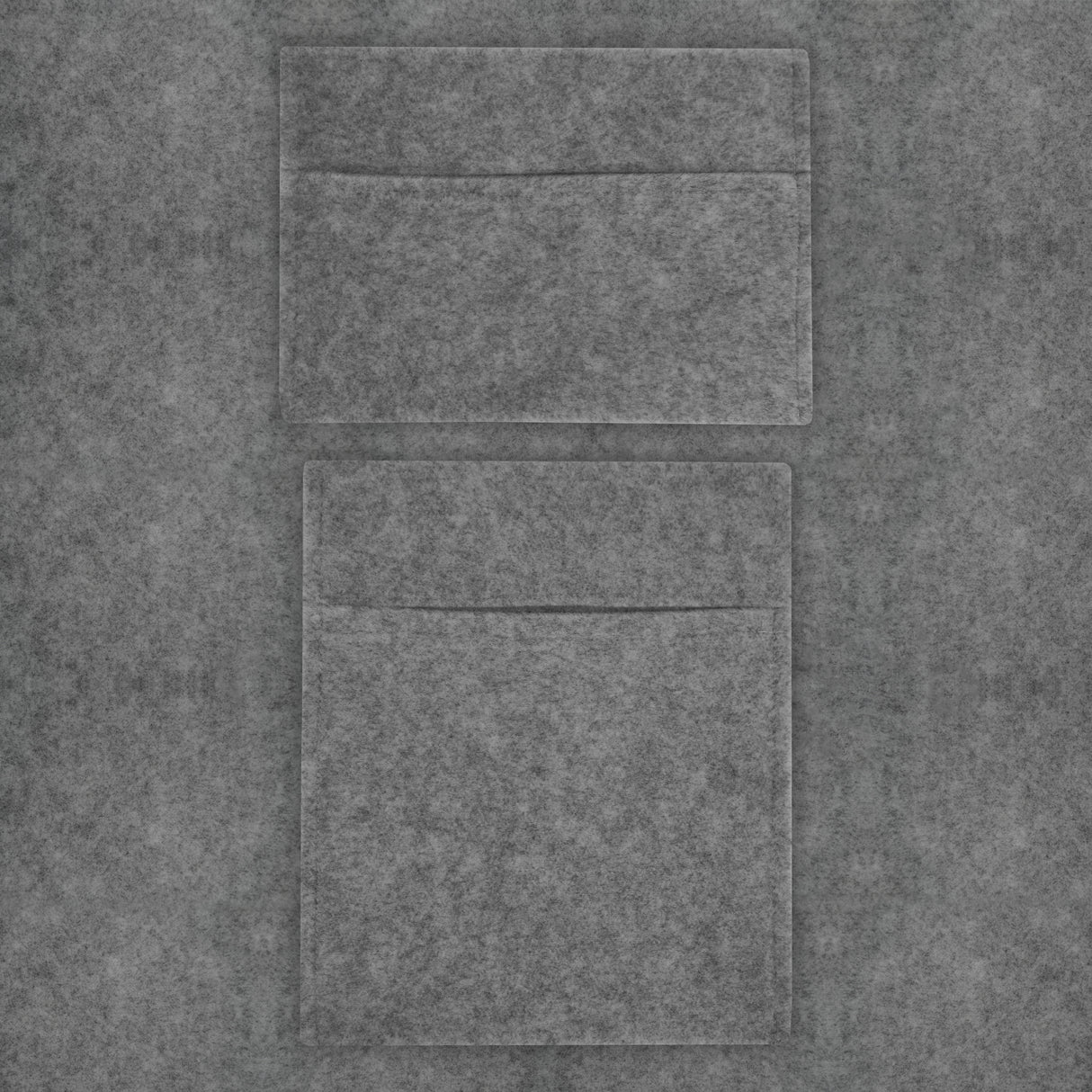 Forro de carpete para van e bolsas de armazenamento - cinza fumê