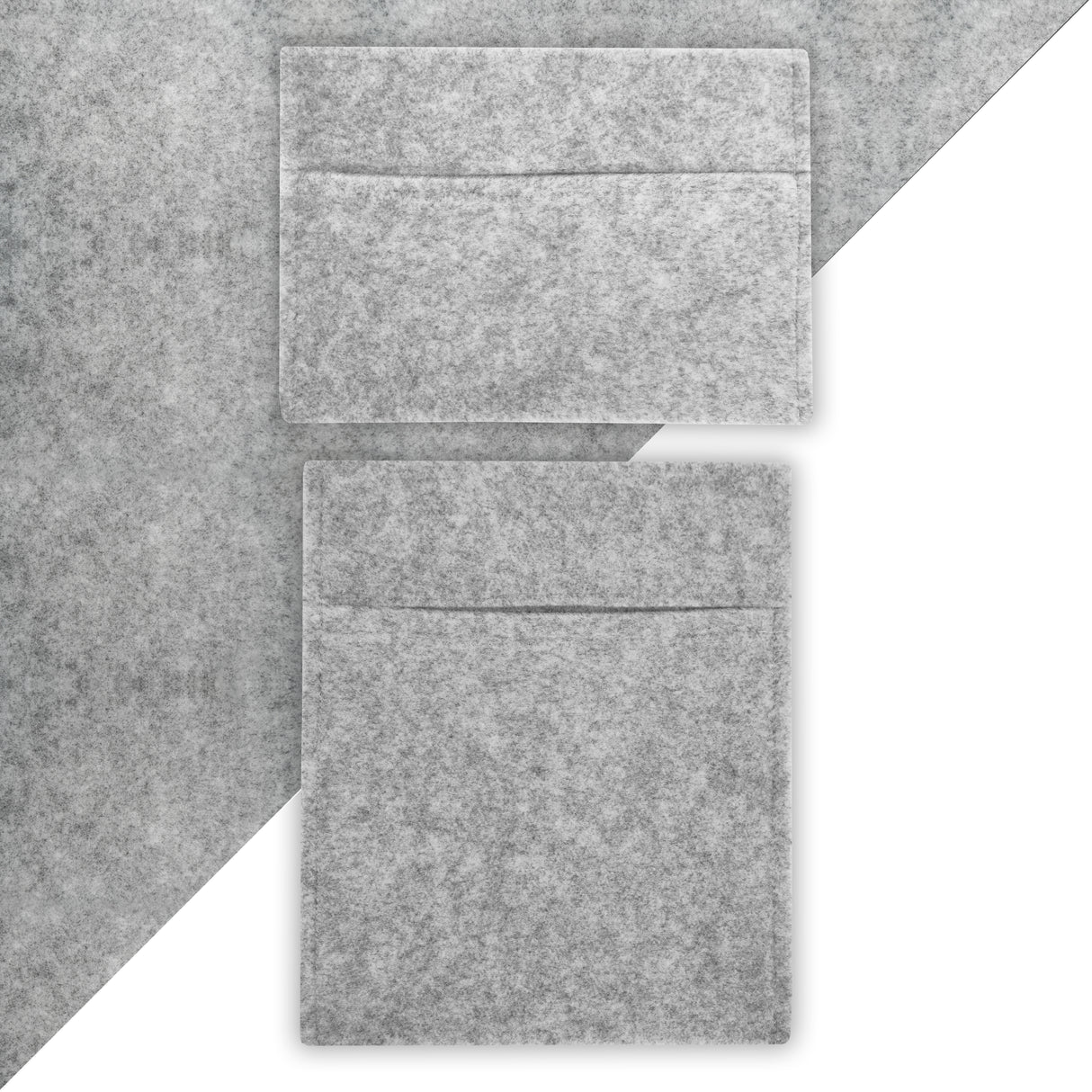 Bolsas de armazenamento - Cinza prateado