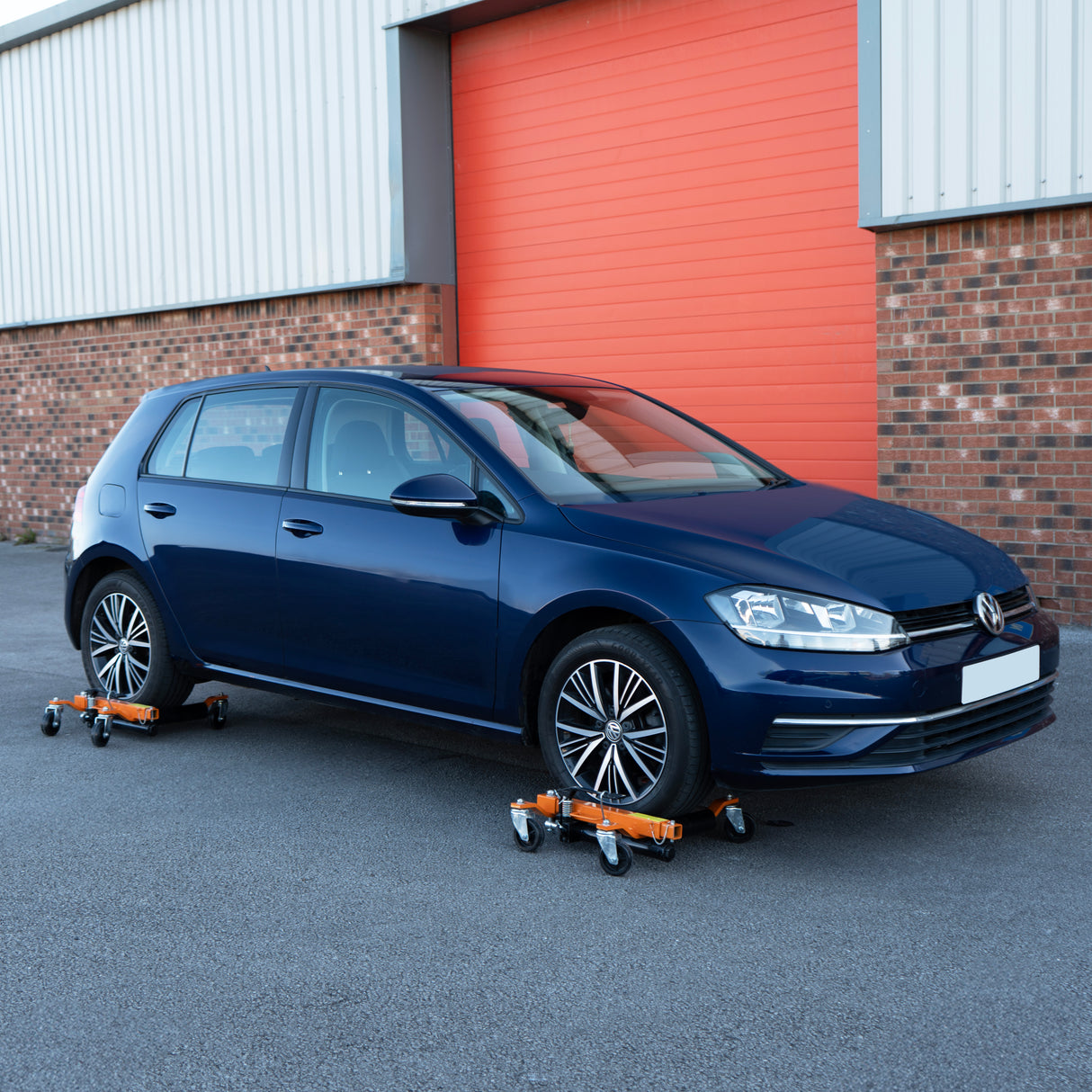 2 patins de posicionamento hidráulico
