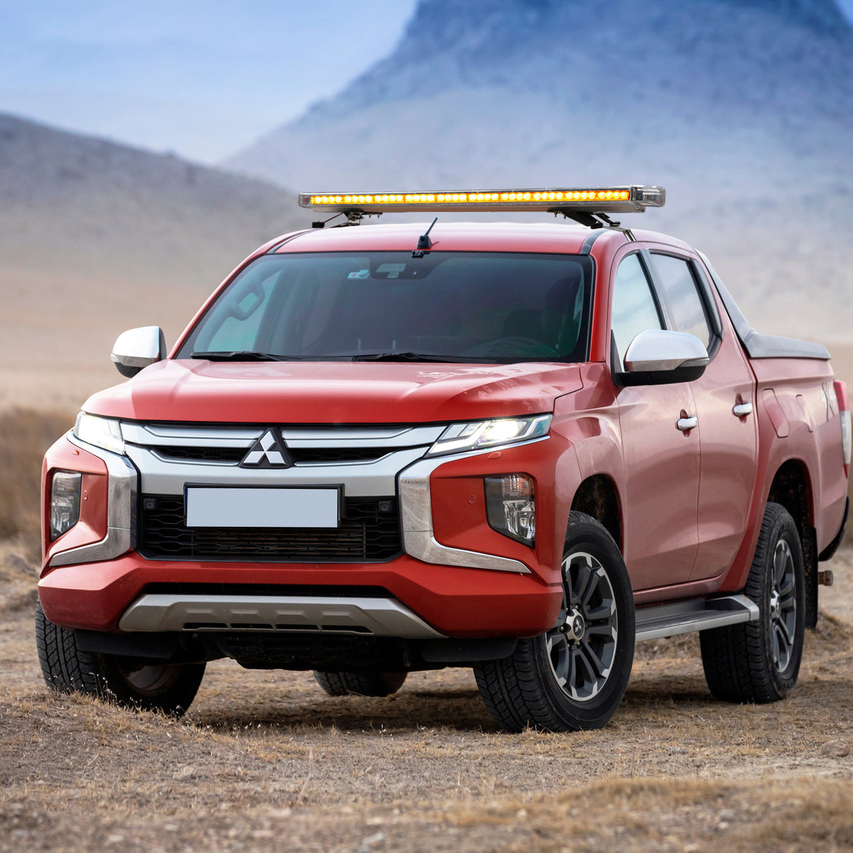 Luz de recuperação âmbar 1200 mm com painel de controle