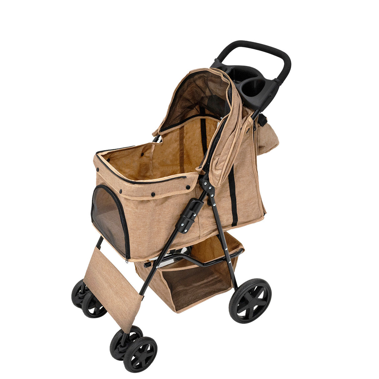 Carruagem Bege para Pet e Caddy Bag