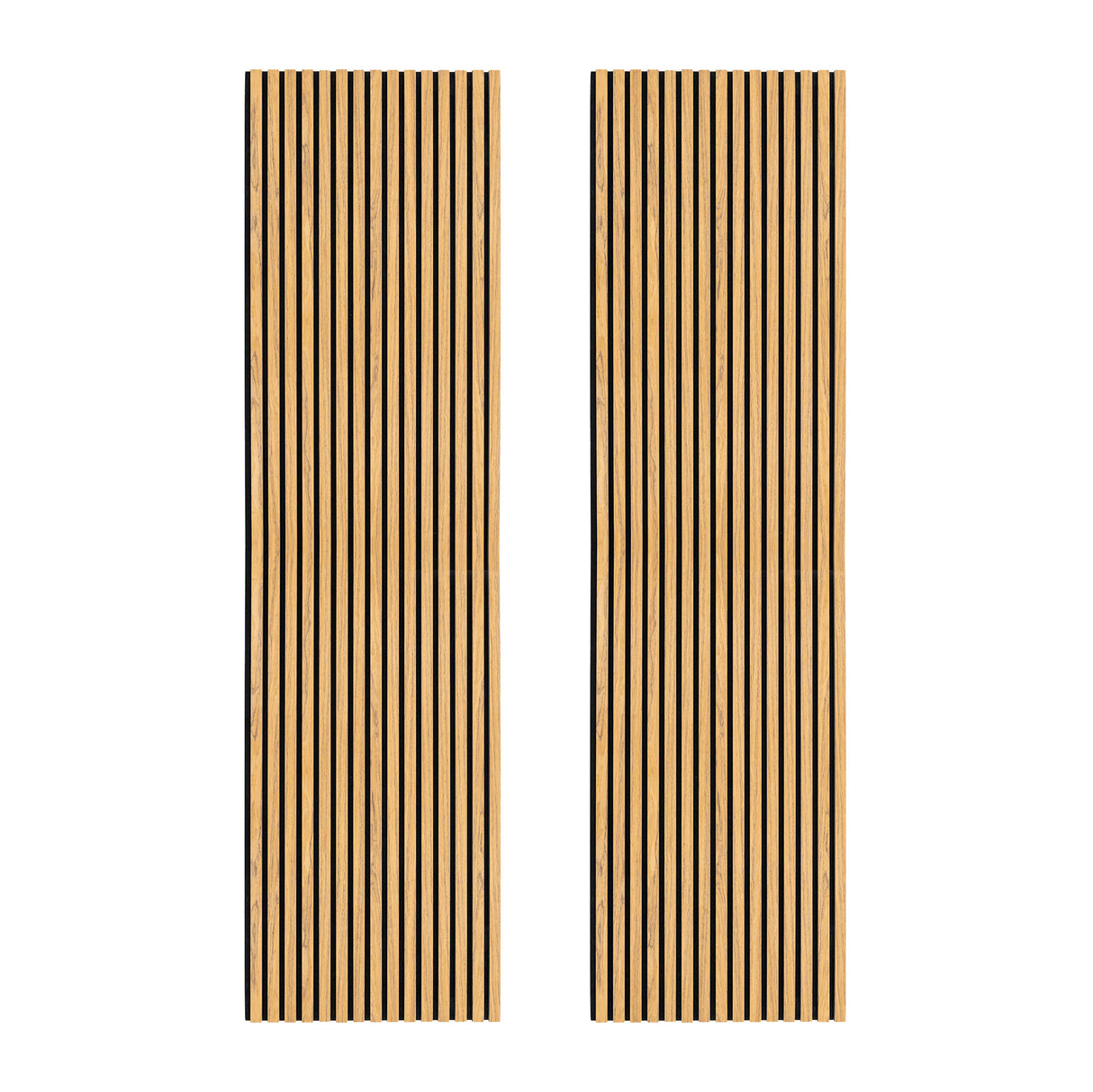 Painéis Acústicos de Parede - Carvalho x 2 unidades