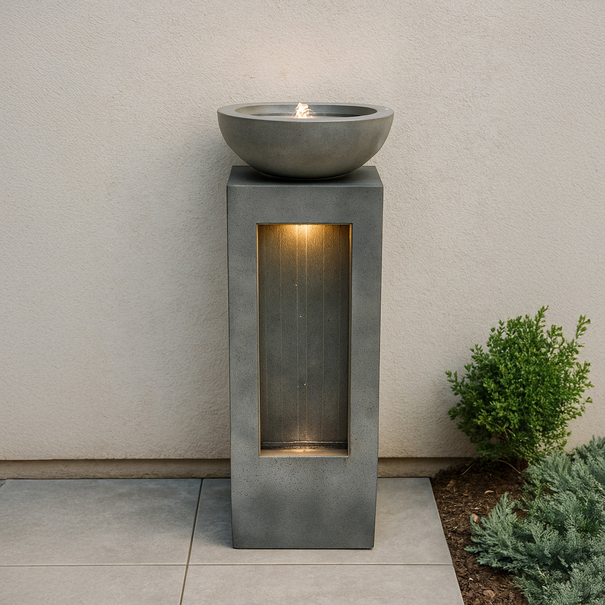 Fonte de água elétrica "Serenity Falls"