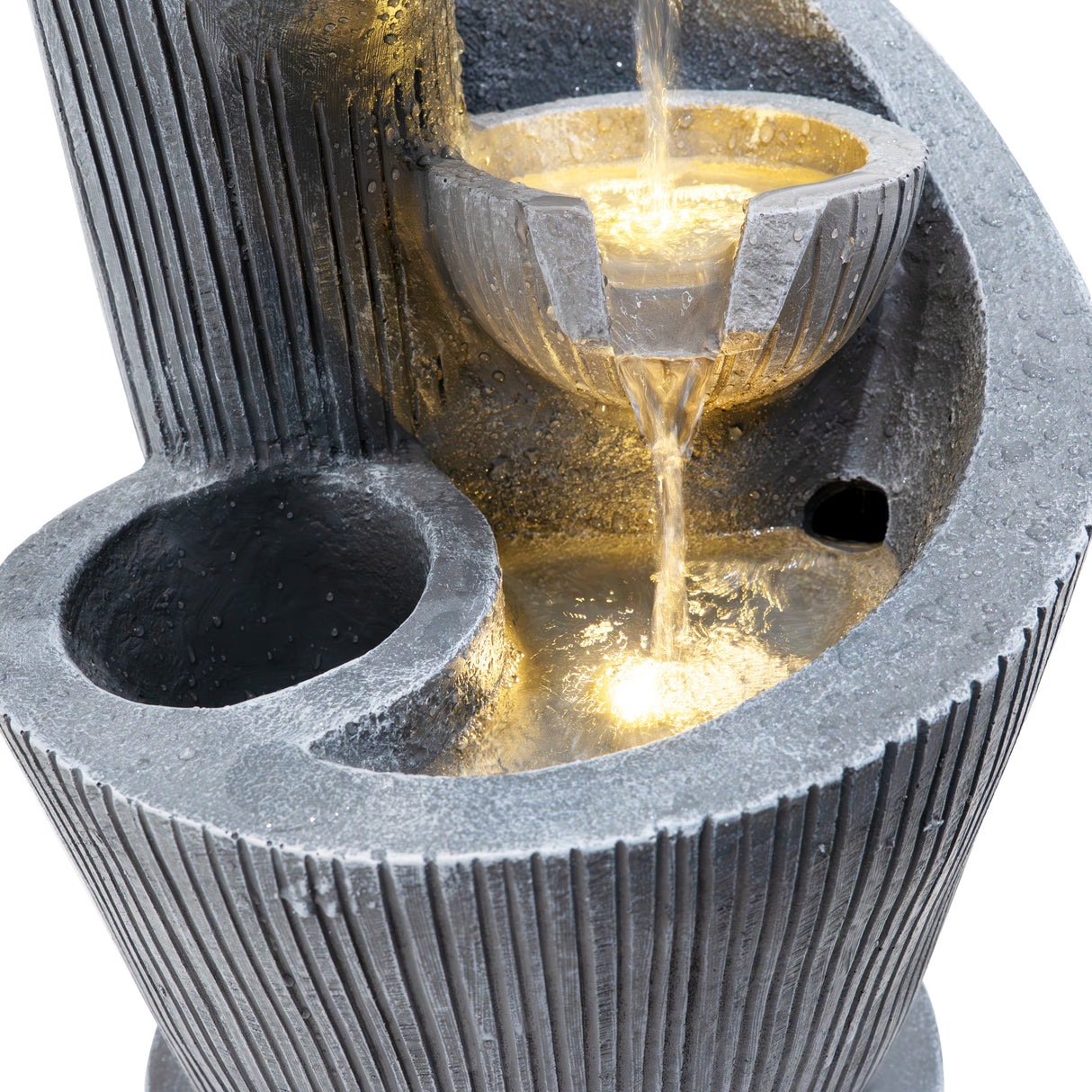 Fonte de água elétrica "Spiral Springs"