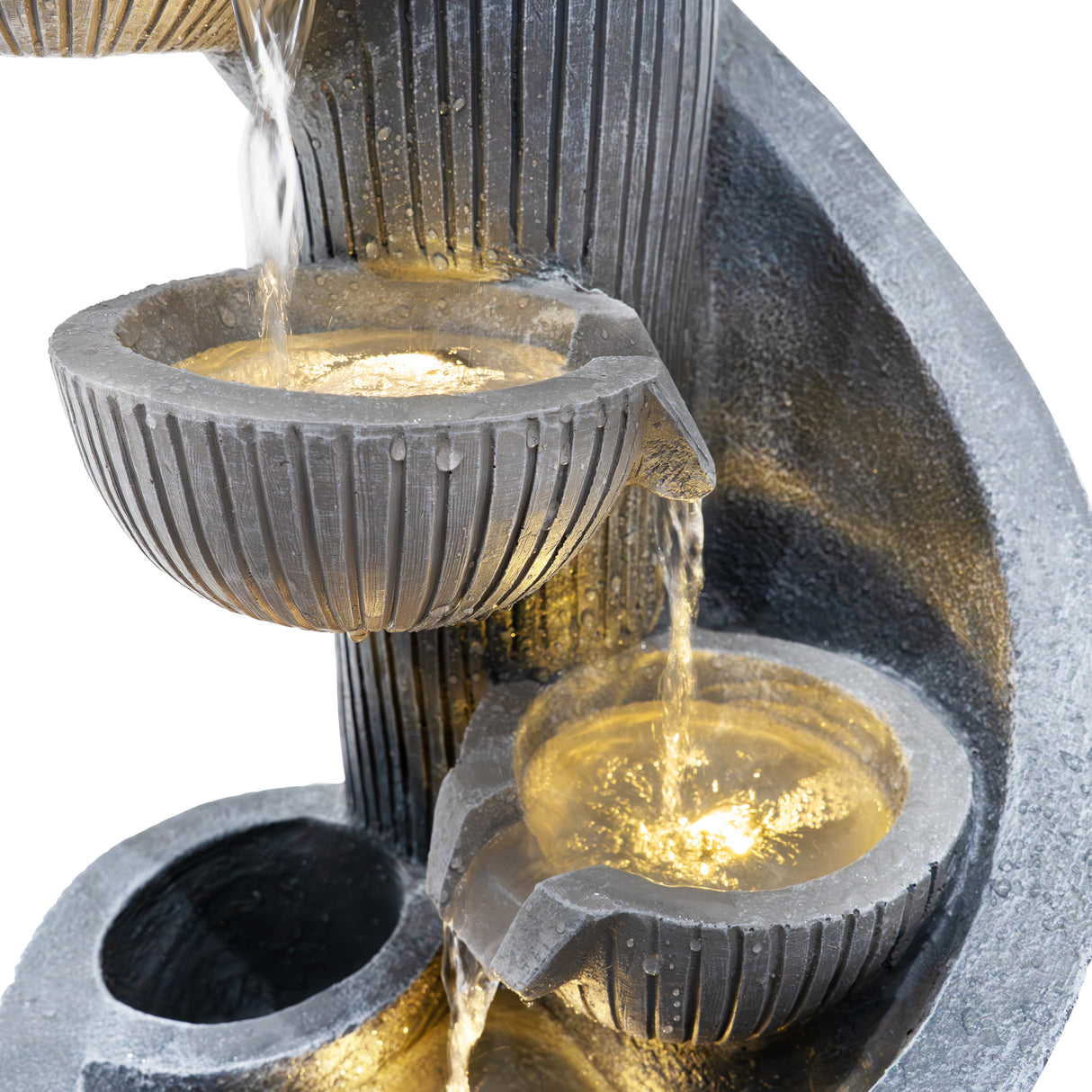 Fonte de água elétrica "Spiral Springs"