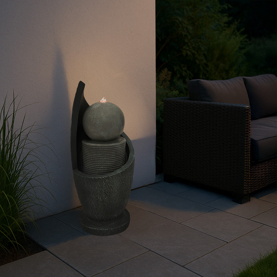 Fonte de água elétrica "Cascata Zen"