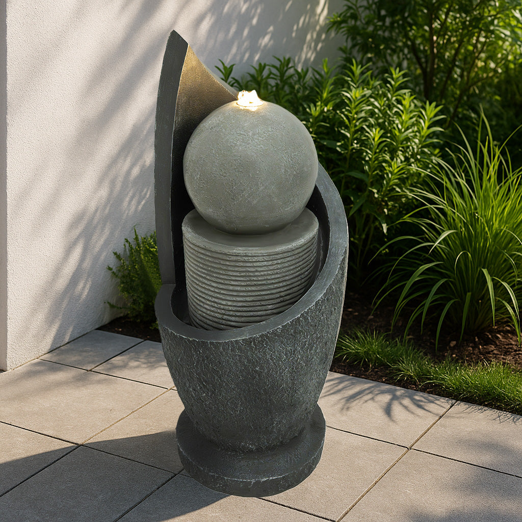 Fonte de água elétrica "Cascata Zen"