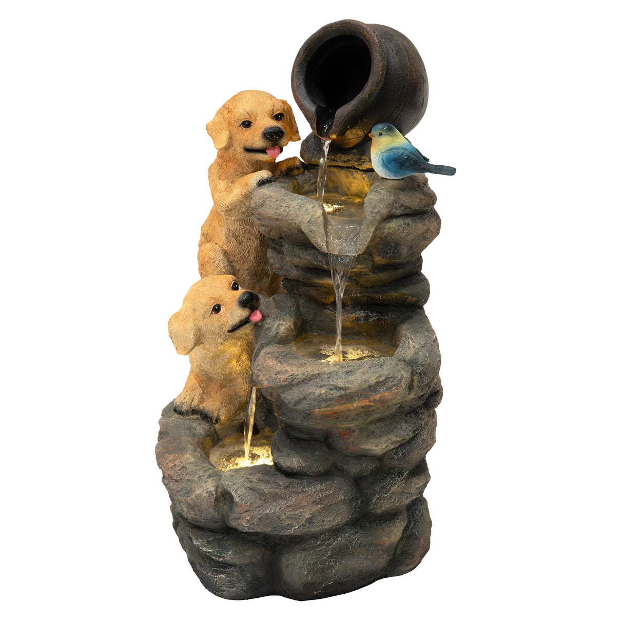 Fonte de água elétrica "Canine Creek"