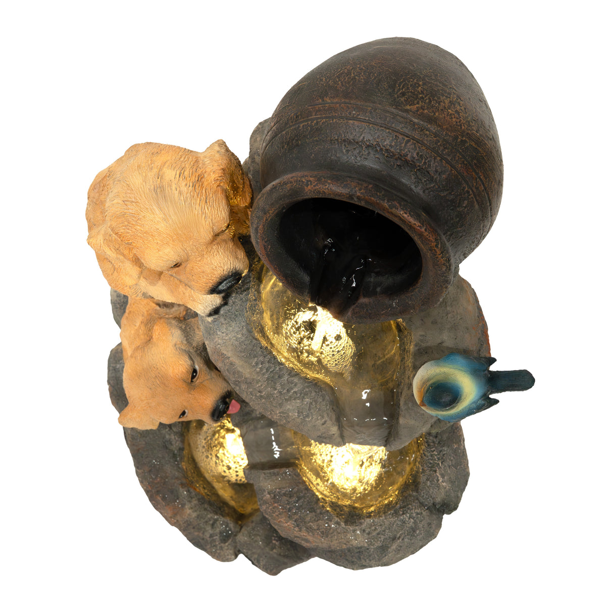 Fonte de água elétrica "Canine Creek"