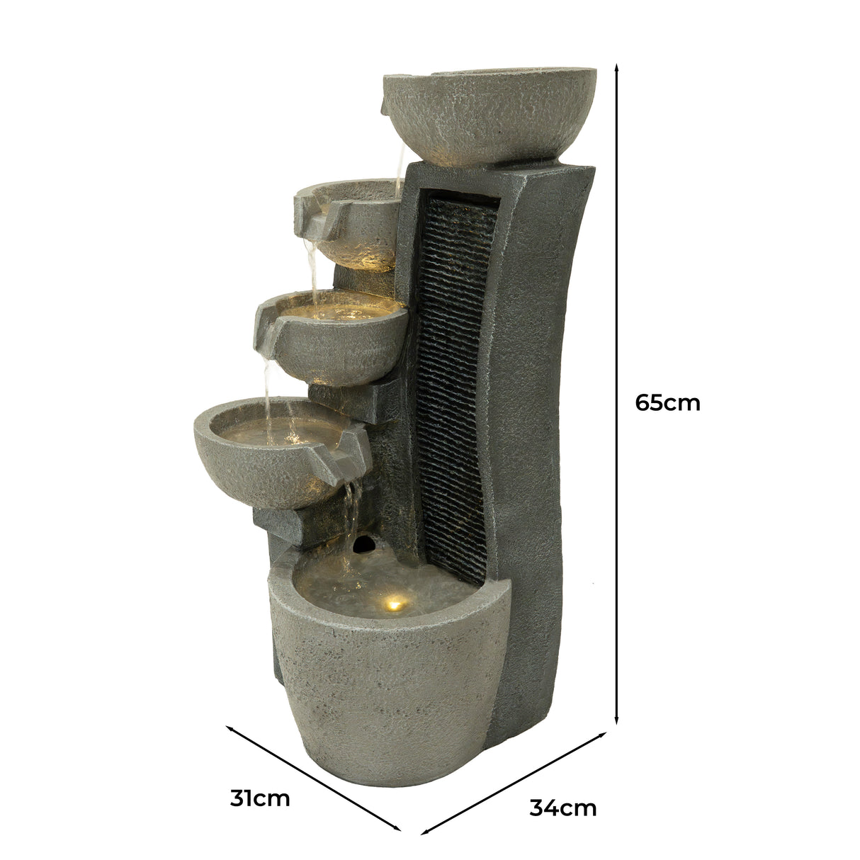 Fonte de água elétrica "Sleek Streams"