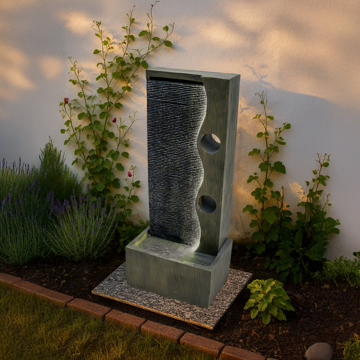 Fonte de água elétrica "Harmony Falls"