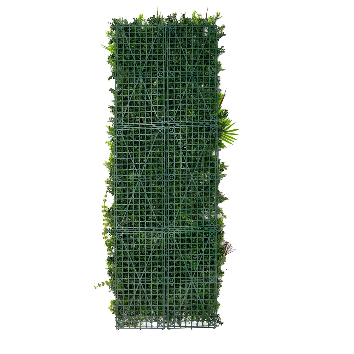 Painel de Parede de Jardim Vertical Artificial Alina - 50cm x 150cm (conjunto de 2 unidades)