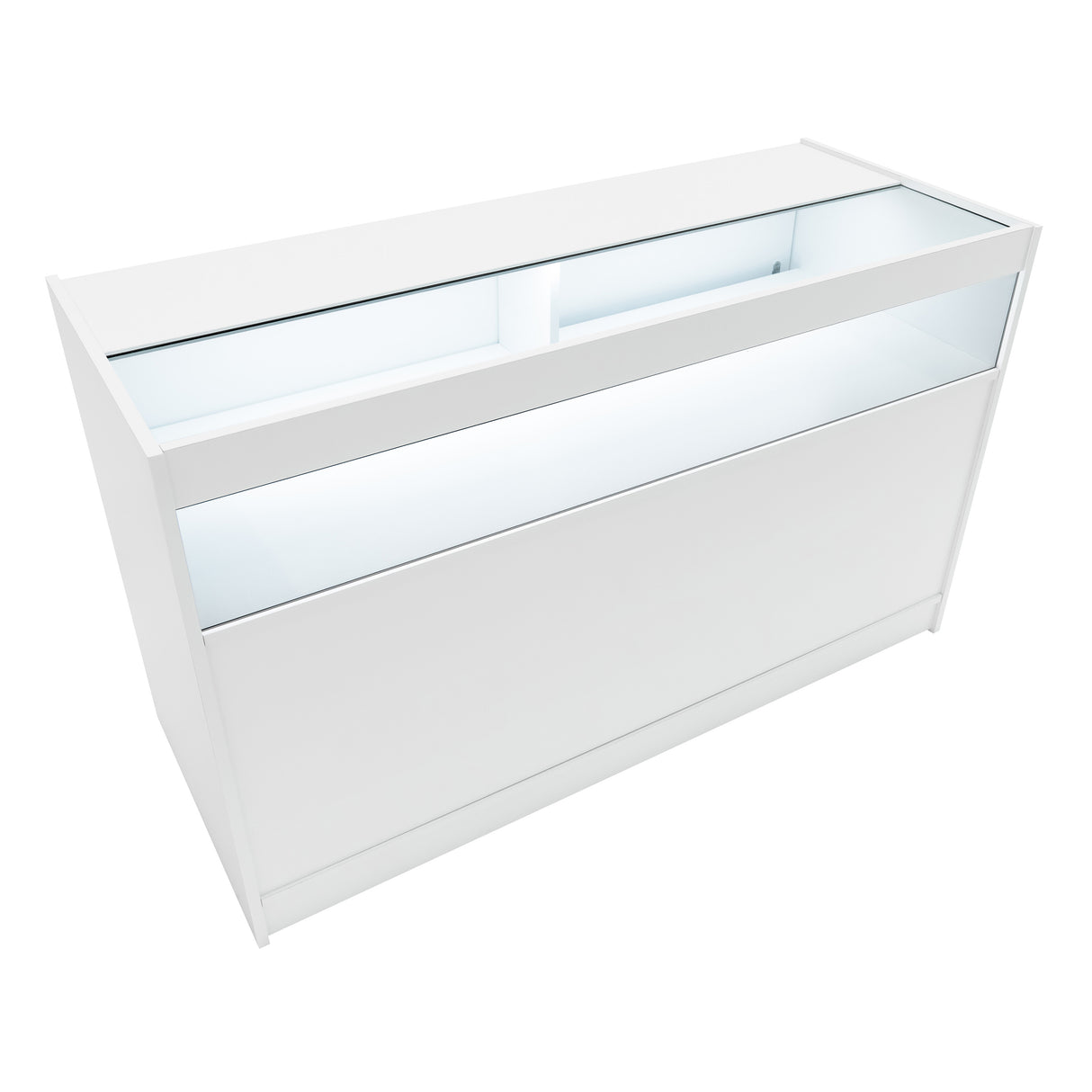 Balcão Comercial com Luz LED B1500 – Branco