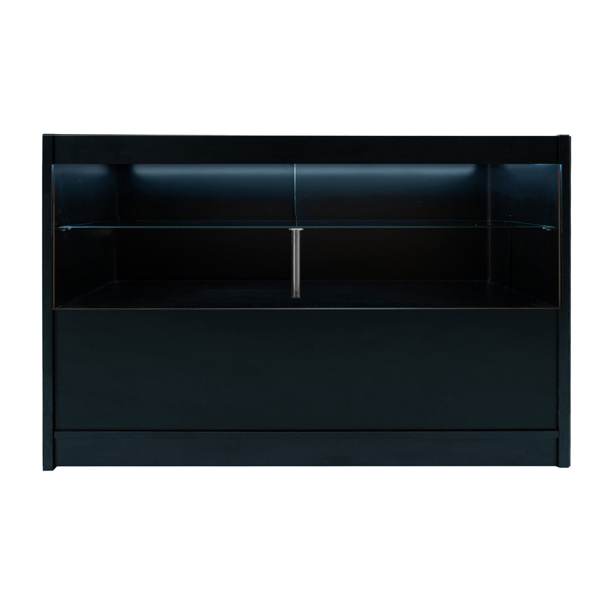 Balcão Comercial com Luz LED C1500 – Preto