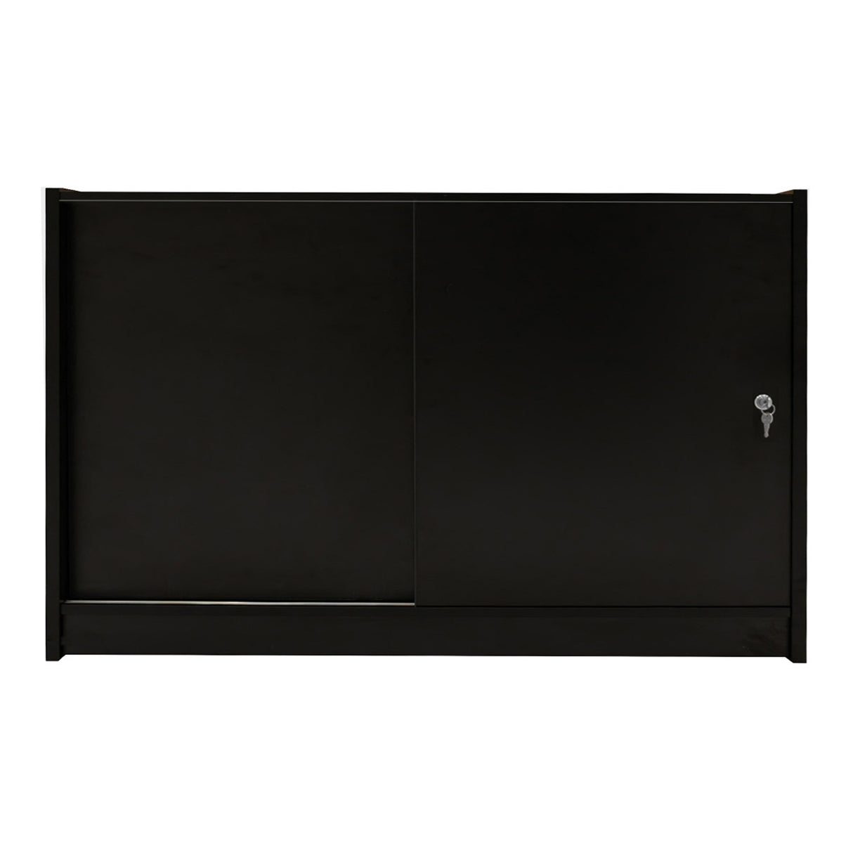 Balcão Comercial com Luz LED C1500 – Preto