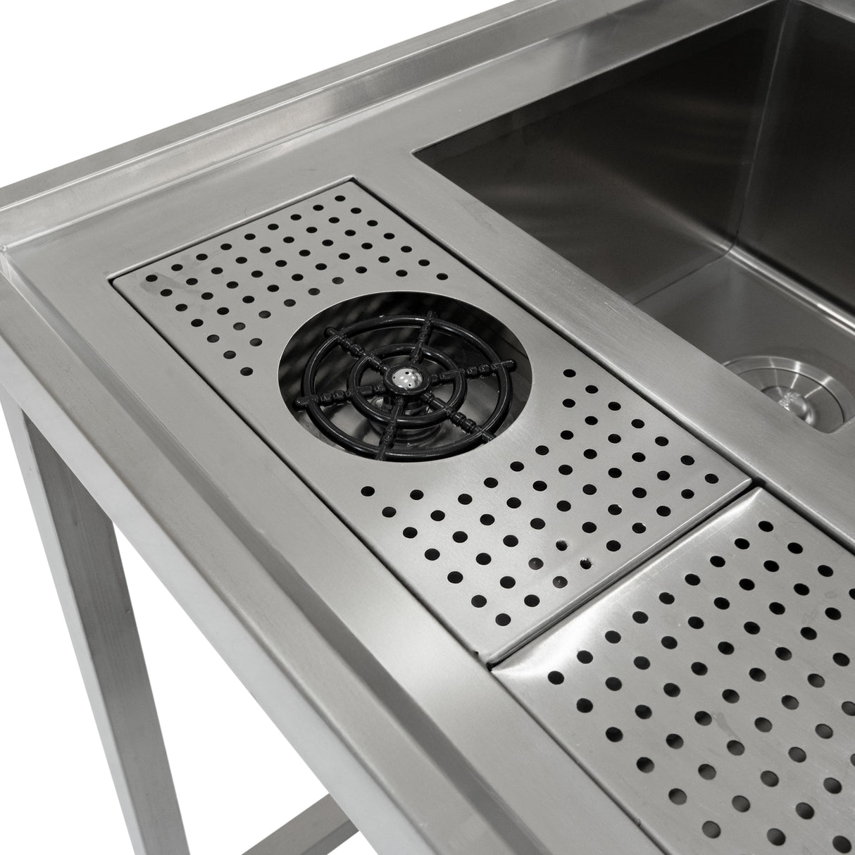 Conjunto de estação de trabalho para chá de bolhas (Frigorífico de Portas Corrediças)