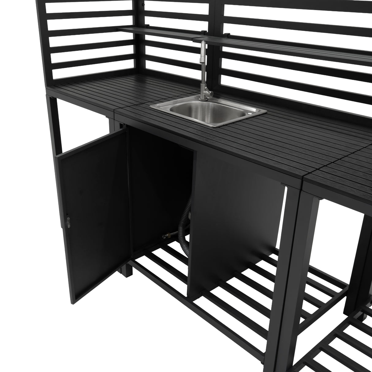 Cozinha Externa Modular de Alumínio – Conjunto com 3 Peças