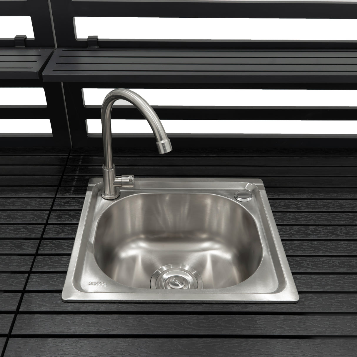 Cozinha Externa Modular de Alumínio – Conjunto com 3 Peças