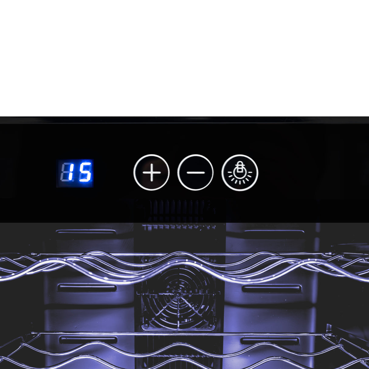 Refrigerador de vinho com Iluminação LED