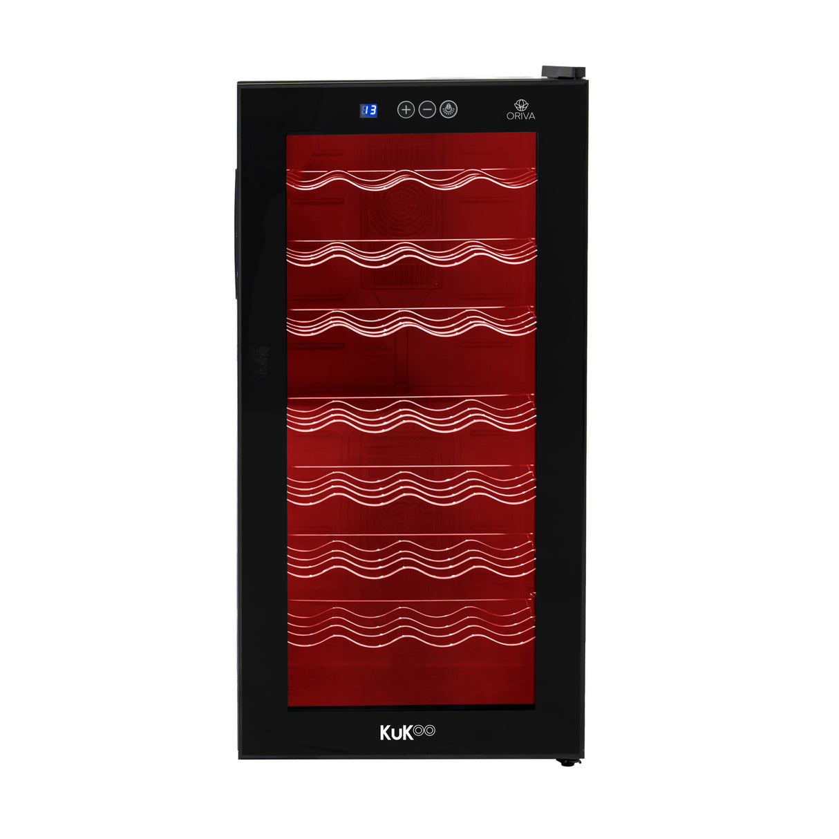 Refrigerador de vinho comercial com Iluminação LED