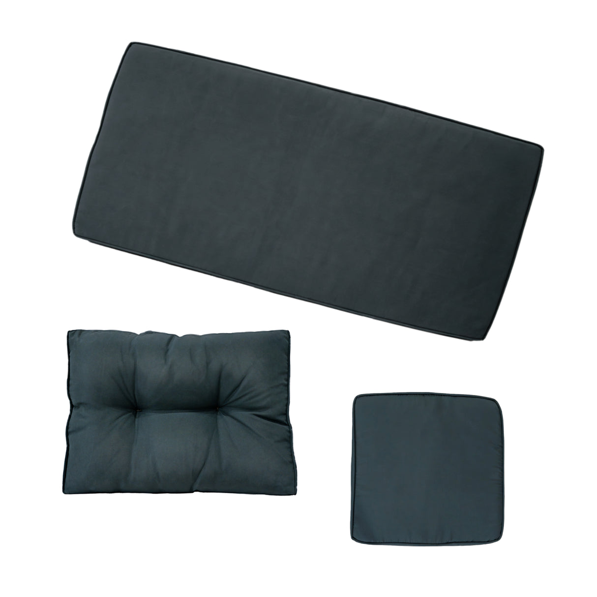 Almofadas de reposição para o Conjunto de móveis de jardim de canto de vime