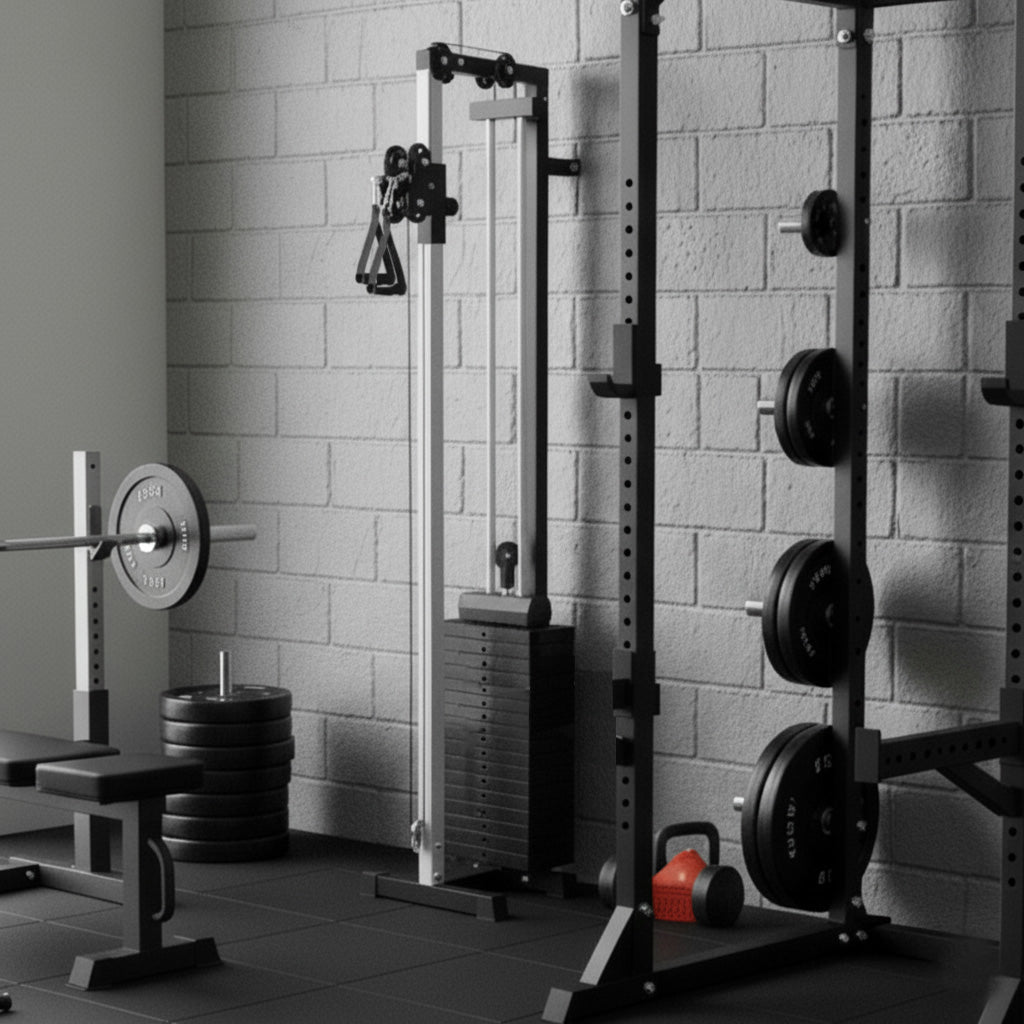 Máquina de cabo de roldana de parede