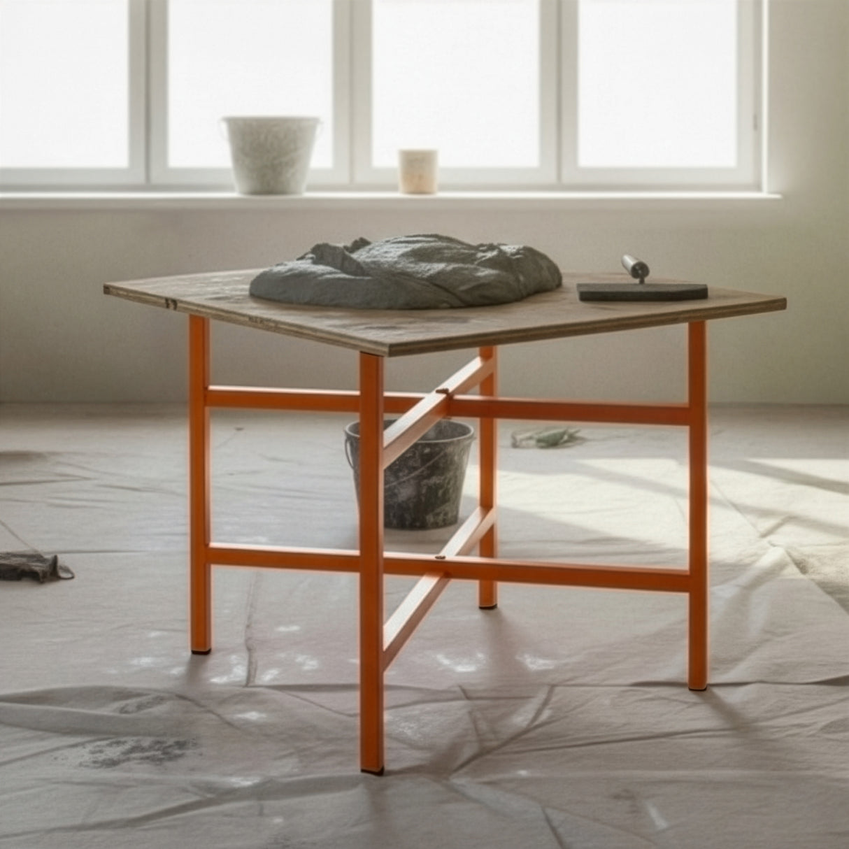 Bases para Placa de Argamassa 50cm (Conjunto de 10 unidades)