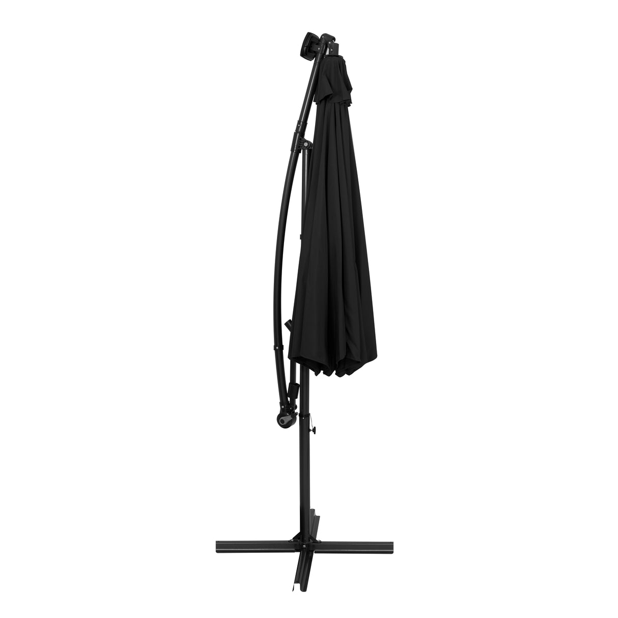 Guarda-Sol Suspenso LED 3 m – Preto