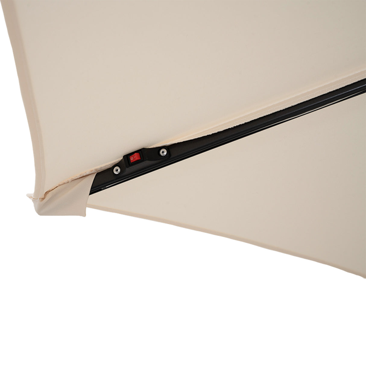 Guarda-Sol Suspenso LED 3 m – Creme