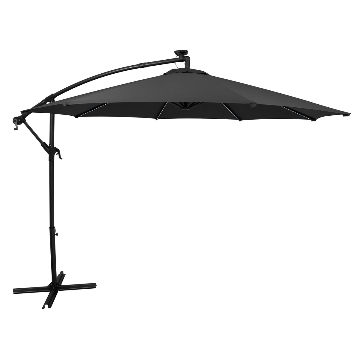 Guarda-Sol Suspenso LED 3 m – Cinzento