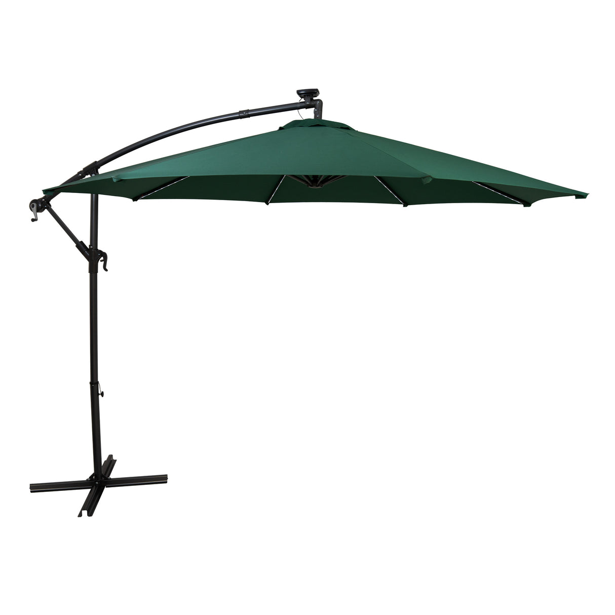 Guarda-Sol Suspenso LED 3 m – Verde