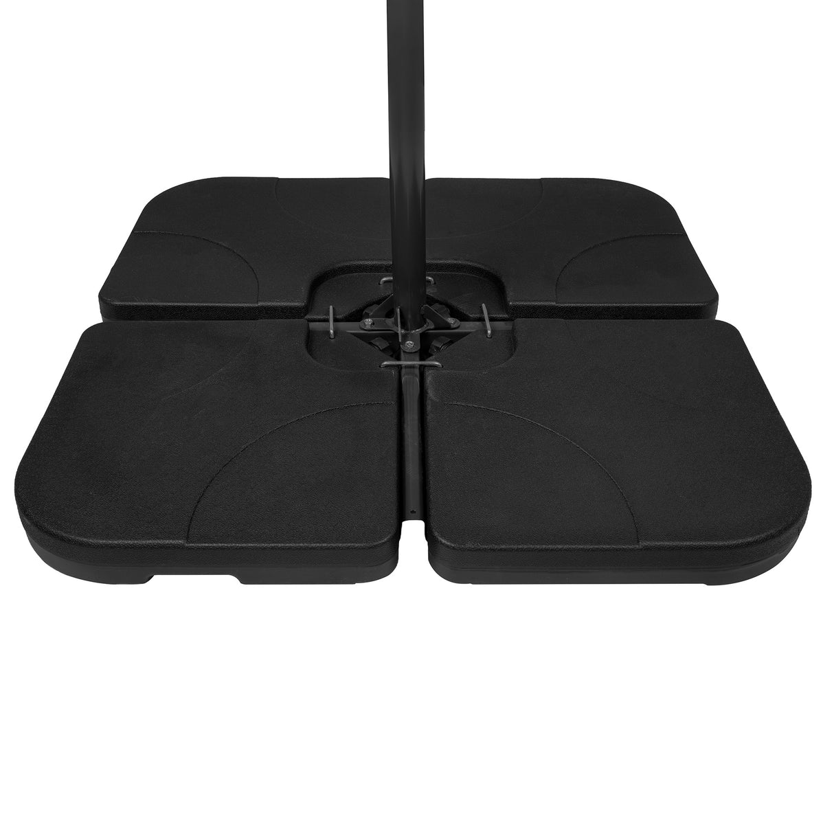 Base Quadrada para Guarda-Sol Suspenso – 4 Peças