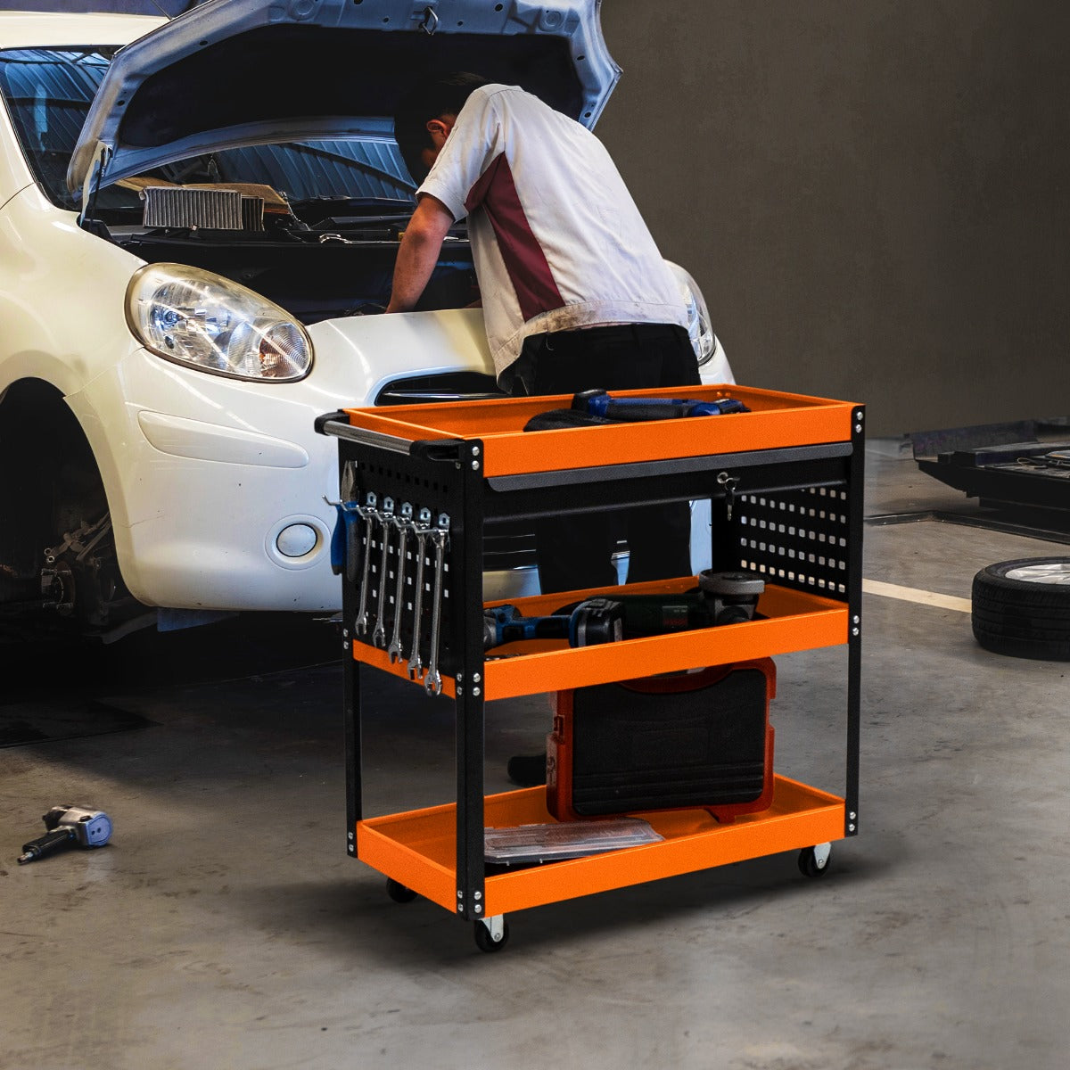 Carrinho de ferramentas T-Mech