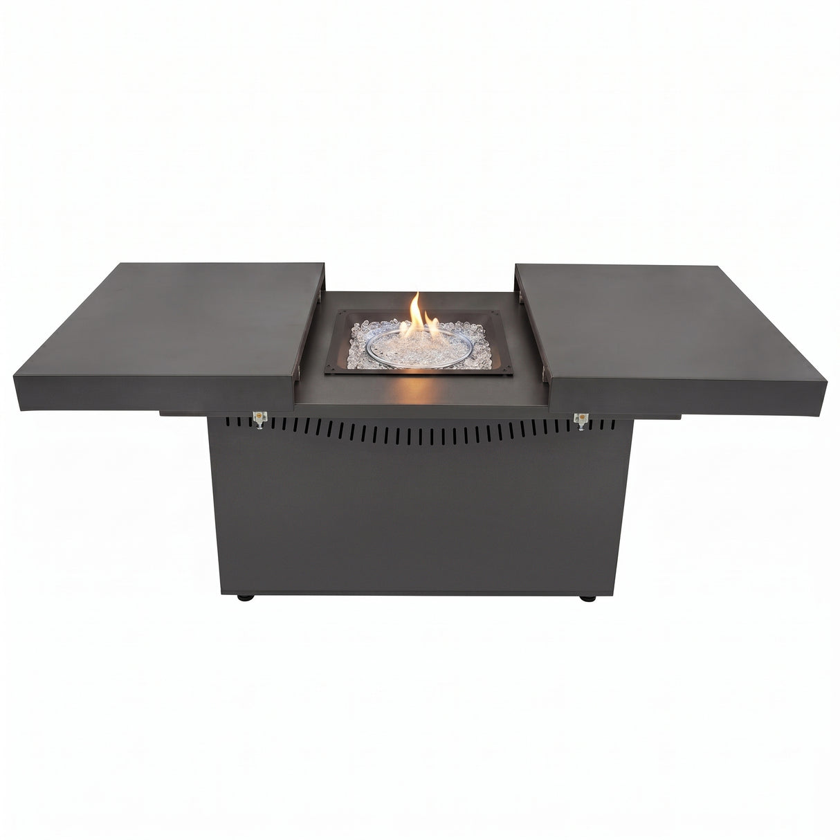 Conjunto de Jardim Reclinável para 5 Pessoas com Mesa Lareira