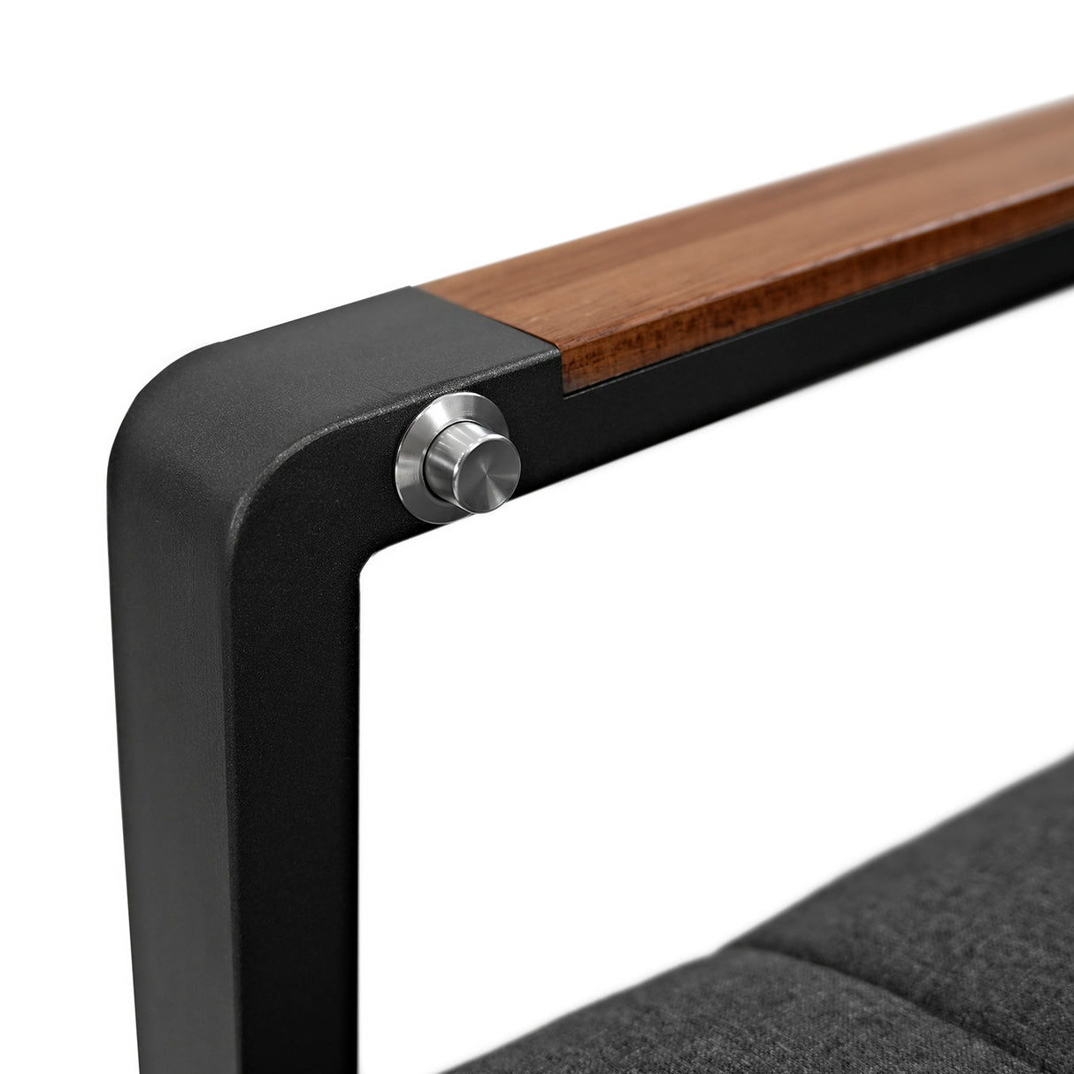 Conjunto de Jardim Reclinável para 5 Pessoas com Mesa Lareira