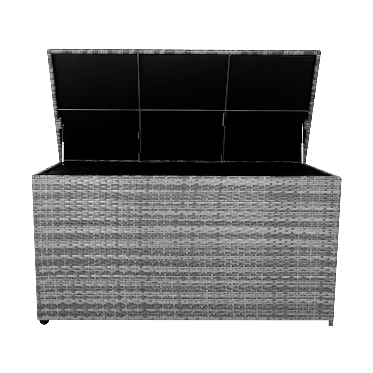 Baú de Arrumação em Rattan 700L – Cinzento