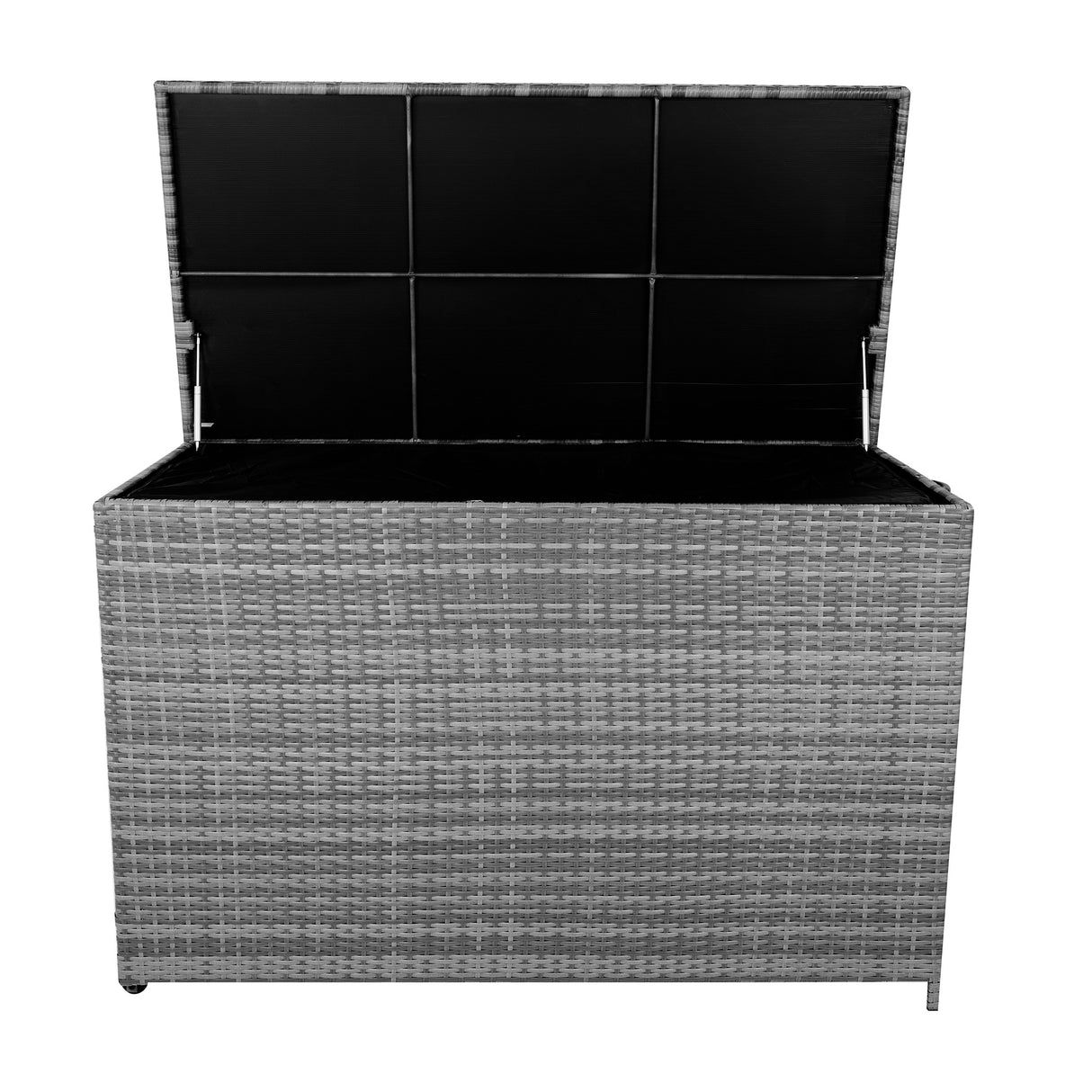 Baú de Arrumação em Rattan 996L – Cinzento