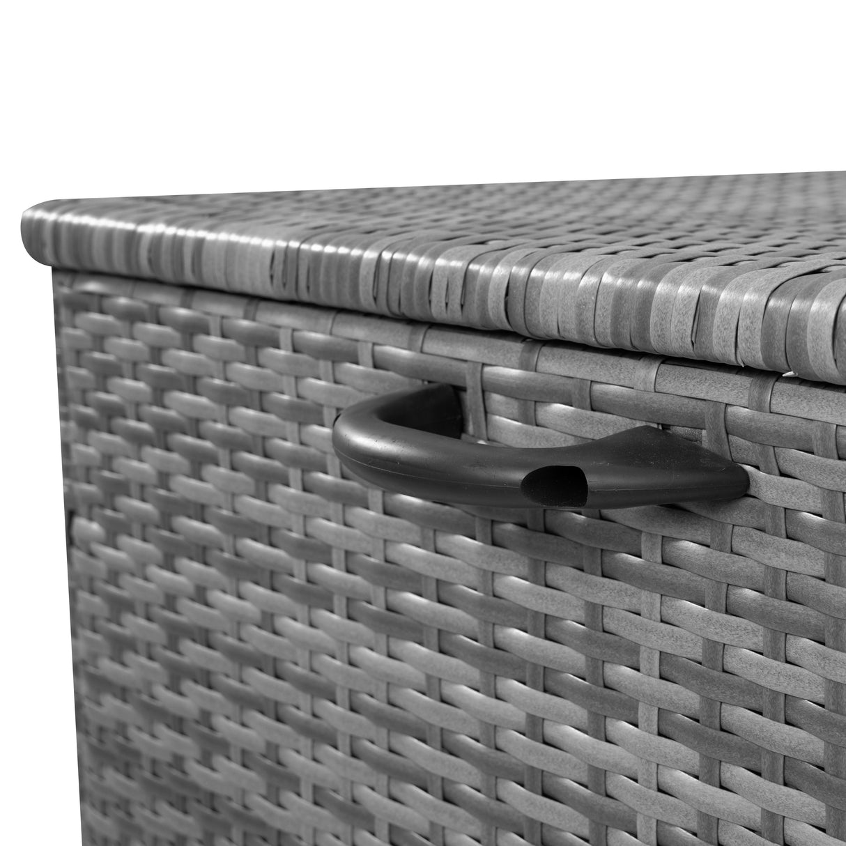 Baú de Arrumação em Rattan 996L – Cinzento