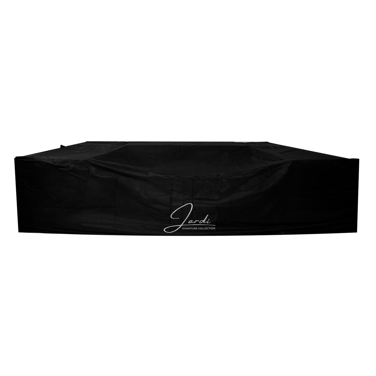 Conjunto de Jardim em Rattan 11 Lugares com Mesa de Fogo a Gás – Preto