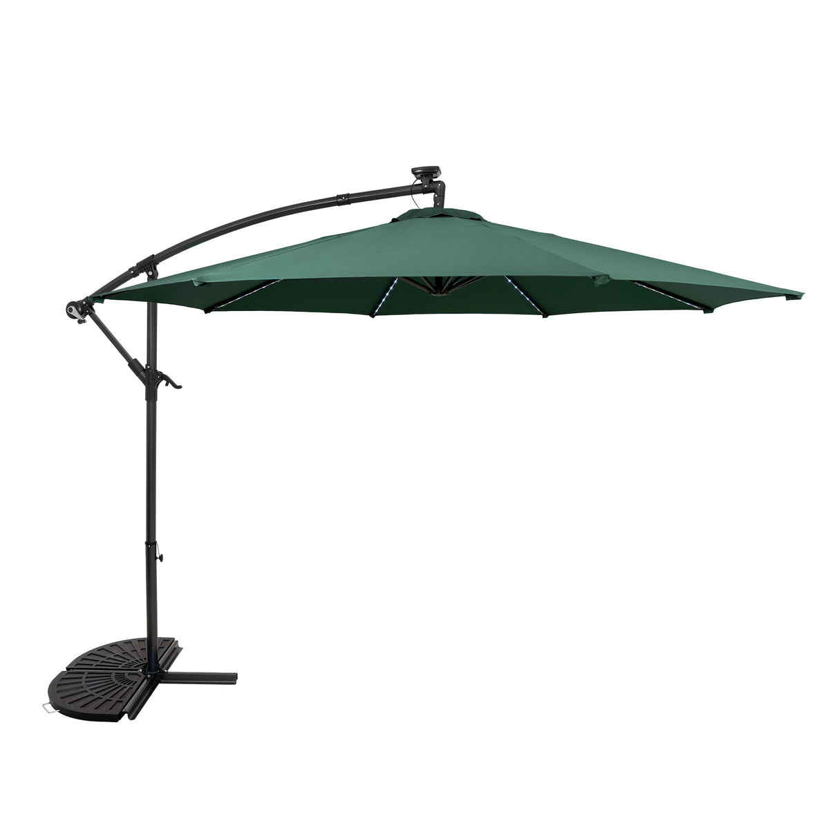 Base Tipo Leque para Guarda-Sol Suspenso – 2 Peças