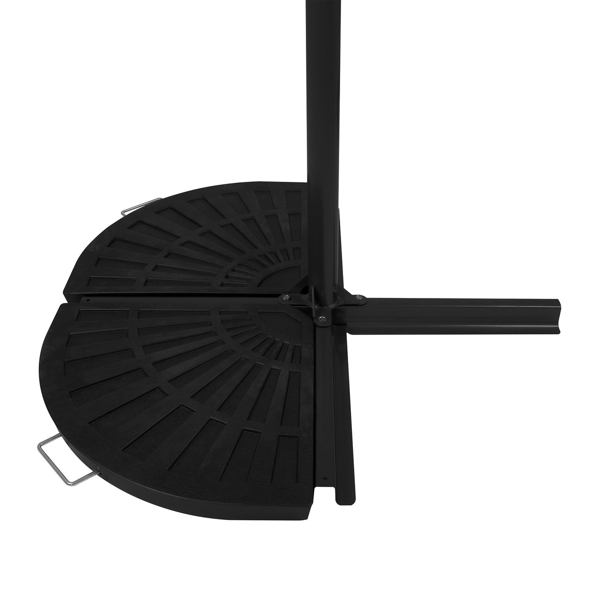 Base Tipo Leque para Guarda-Sol Suspenso – 2 Peças