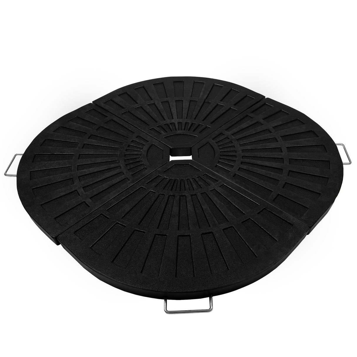 Base Tipo Leque para Guarda-Sol Suspenso – 4 Peças