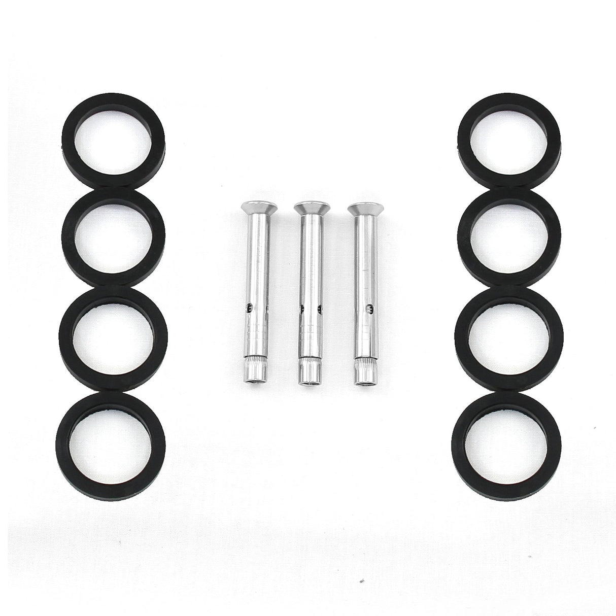 Poste de aço inoxidá vel escovado 110cm da extremidade da escada da balaustrada do metal