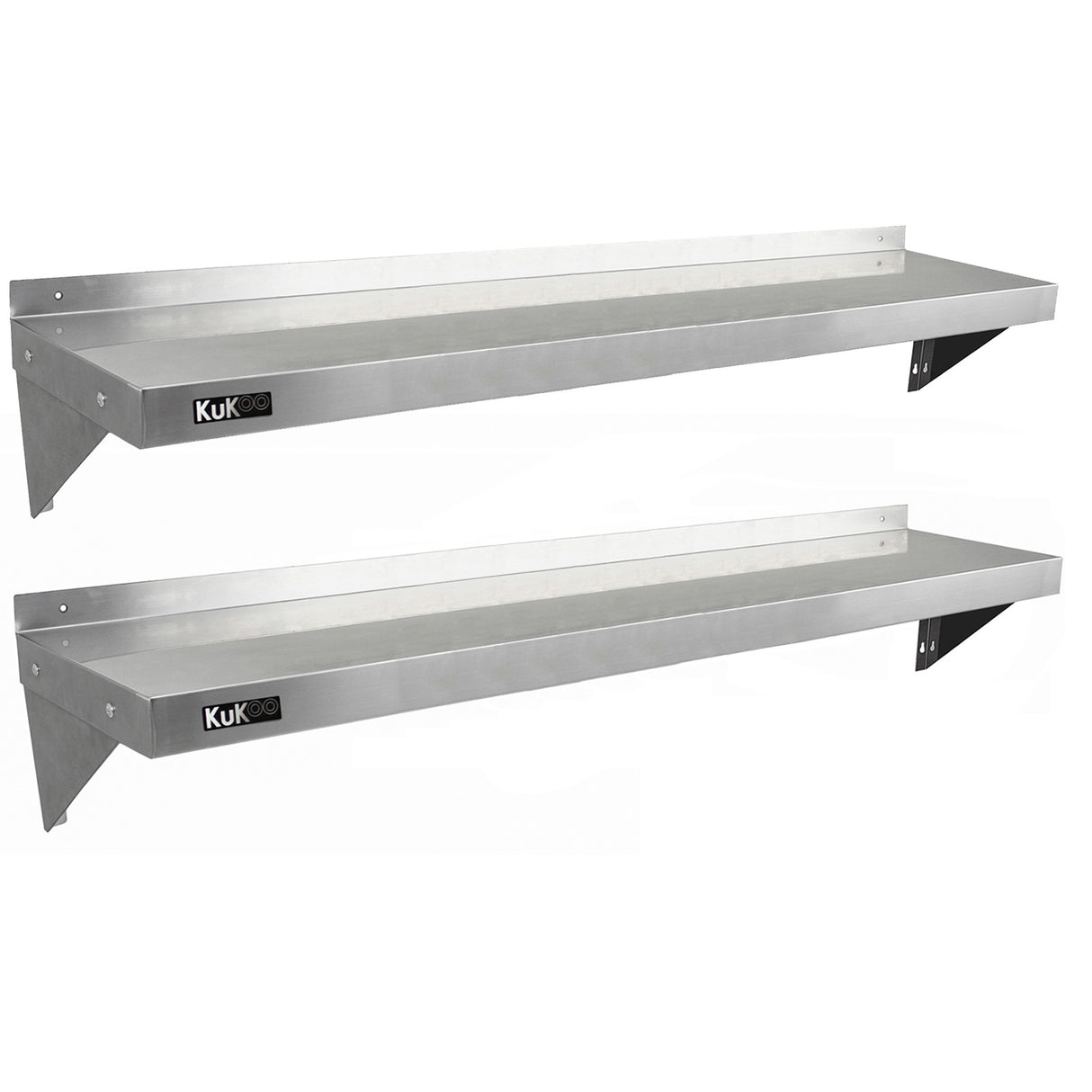 2 prateleiras de parede KuKoo de 150cm x 30cm